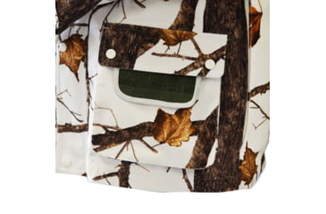 Image of WILDFOWLER Waterproof Power Parka - Men's, Wildtree Snow, Extra Large, 8147WTS-XL