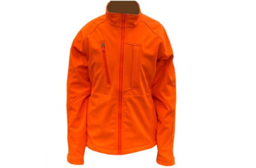 Image of WILDFOWLER Upland Soft Shell Jacket - Women's, Blaze Orange, Small, S1681WBLZ-S