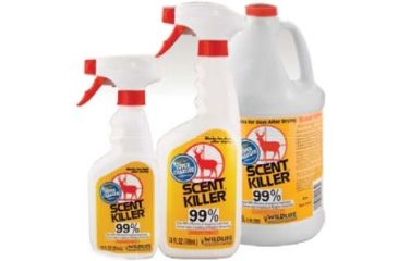 Image of Wildlife Research Center Super Charged Scent Killer Clothing and Boot Bottoms Combo, 44 FL oz. 560