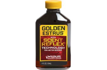 Image of Wildlife Research Center Wrc Deer Lure Golden Estrus W/scent Reflex Tech 4fl Oz.