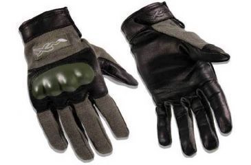 Image of Wiley X CAG-1 Combat Assault Gloves, Foilage Green, Small, G232.SM