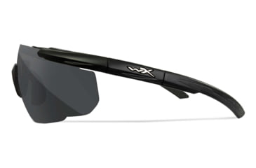 Image of Wiley X Changeable Series Saber Advanced Safety Glasses, Matte Black Frame, Grey Lens, 302