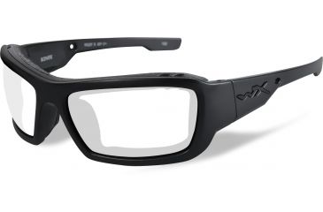 Image of Wiley X Knife Sunglass Frame,Black OPS-Matte Black CCKNI01F