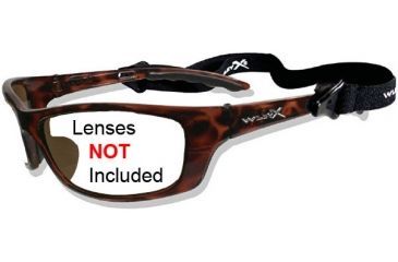 Image of Wiley X P-17 Sunglasses Frame ONLY - Brown Gloss Demi FRAME ONLY, P-17NPF