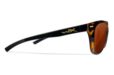 Image of Wiley X WX Ultra Sunglasses - Womens, Captivate Polarized Copper/Gloss Demi/Gloss Black , AC6ULT06