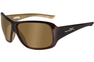 Image of Wiley X Abby Sunglasses - Bronze Lens/Espresso Brown Frame SSABB01