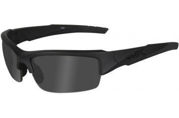 Image of Wiley X Valor Sunglasses - Black Ops, Smoke Gray Lenses w/ Matte Black Frame CHVAL01