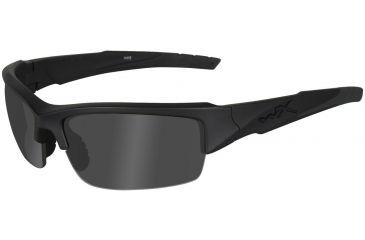 Image of Wiley X Valor Sunglasses - Matte Black Frame - Close-up CHVAL06