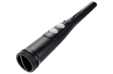 Image of Winbest Handheld Metal Detector Surveyor-100 Metal Detector, Built-In LED Flashlight, Black, Length 11 in BE12744