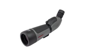 Image of Winchester Supreme Optics W20-60x65mm Spotting Scope, Angled, Black/Gray, WQ-SS-SPRM12-20-60x65