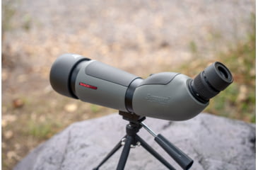 Image of Winchester Supreme Optics W20-60x65mm Spotting Scope, Angled, Black/Gray, WQ-SS-SPRM12-20-60x65