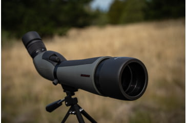 Image of Winchester Supreme Optics W20-60x65mm Spotting Scope, Angled, Black/Gray, WQ-SS-SPRM12-20-60x65