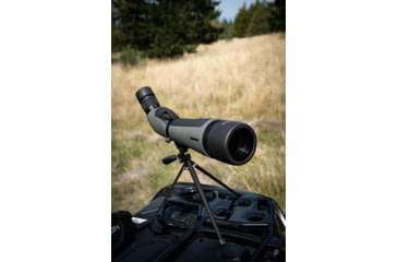 Image of Winchester Supreme Optics W20-60x65mm Spotting Scope, Angled, Black/Gray, WQ-SS-SPRM12-20-60x65