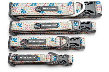 Image of Winchester Pet Printed Collar, Abstract Floral, M, WP-PC-AF-M-1