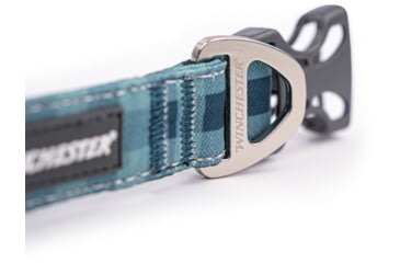 Image of Winchester Pet Printed Collar, Buffalo Aqua, M, WP-PC-BFLAQ-M-1