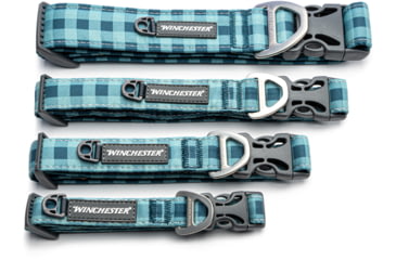 Image of Winchester Pet Printed Collar, Buffalo Aqua, M, WP-PC-BFLAQ-M-1