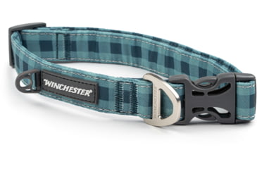 Image of Winchester Pet Printed Collar, Buffalo Aqua, M, WP-PC-BFLAQ-M-1