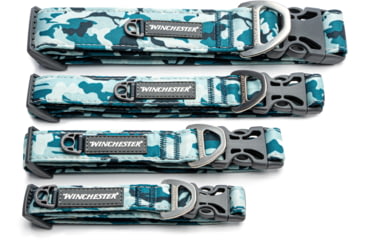 Image of Winchester Pet Printed Collar, Camo Aqua, M, WP-PC-CMOAQ-M-1