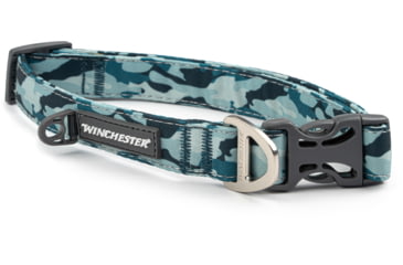 Image of Winchester Pet Printed Collar, Camo Aqua, M, WP-PC-CMOAQ-M-1