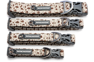 Image of Winchester Pet Printed Collar, Camping Collage, S, WP-PC-CC-S-1
