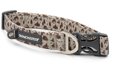 Image of Winchester Pet Printed Collar, Camping Collage, S, WP-PC-CC-S-1