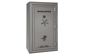 Image of Winchester Safes Legacy 53, 51 Gun Safe, 2.5 Hour Fire Rating, U.L. Listed Mechanical Lock, Saddle Brown, 52.5 cu. Ft, L-7242-53-13-M