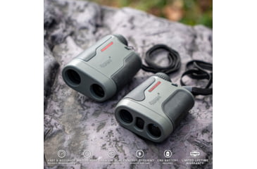 Image of Winchester Supreme Optics 7x24mm Laser Rangefinder, Black/Gray, WQ-RF-SPRM11-7x24