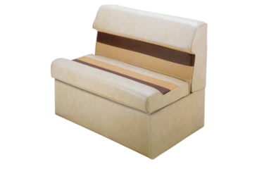Image of Wise Deluxe 36in Pontoon Bench And Base Sand/Chestnut/Gold, 8WD100-1010