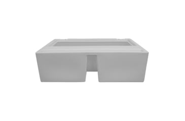 Image of Wise Deluxe Pontoon 37in Bench - Base Only, White, 8WD100-1B-204