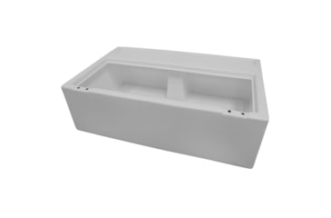 Image of Wise Deluxe Pontoon 37in Bench - Base Only, White, 8WD100-1B-204