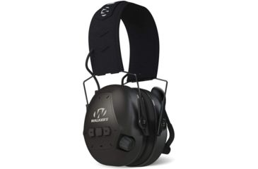 Image of Walkers Bluetooth Mic Passive Muffs, 25 dB NRR, Black, GWP-BTPAS