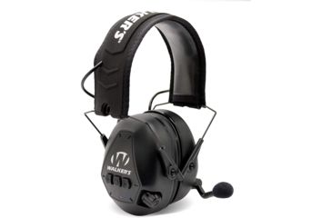 Image of Walkers Bluetooth Mic Passive Muffs, 25 dB NRR, Black, GWP-BTPAS