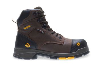 Image of Wolverine Blade LX Waterproof Met-Guard CarbonMAX 6in Boot - Mens, Dark Brown, 11 US, Extra Wide, W10706-11EW