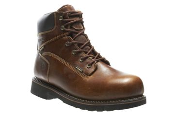 Image of Wolverine Brek DuraShocks Waterproof 8in Steel-Toe EH Work Boot - Mens, Brown, 9.5 US, Medium, W10082-9.5M