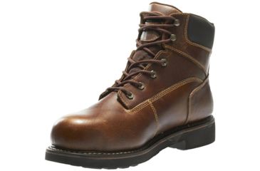 Image of Wolverine Brek DuraShocks Waterproof 8in Steel-Toe EH Work Boot - Mens, Brown, 9.5 US, Medium, W10082-9.5M