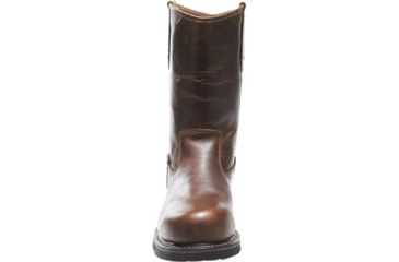 Image of Wolverine Brek DuraShocks Waterproof Wellington Steel-Toe EH Work Boot - Mens, Dark Brown, 8 US, Extra Wide, W10084-8EW