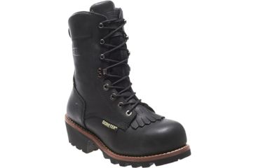 Image of Wolverine Buckeye Non-Insulated -Eaa Safety-Toe 8in Logger Work Boot - Mens, Black, 7 US, Medium, W05634-7M
