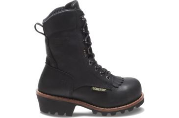 Image of Wolverine Buckeye Non-Insulated -Eaa Safety-Toe 8in Logger Work Boot - Mens, Black, 7 US, Medium, W05634-7M