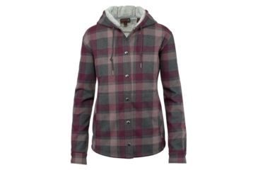 Image of Wolverine Cheyenne SJ Shirt - Women's, Peppercorn Plaid, Small W1205050-508-S