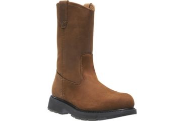 Image of Wolverine DD Work Steel-Toe Wellington Boot - Mens, Brown, 5.5 US, Medium, W04707-5.5M