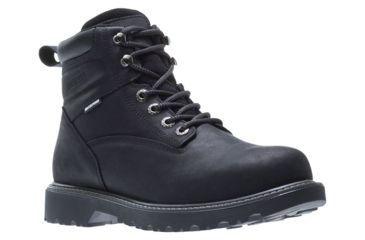 Image of Wolverine Floorhand Waterproof 6in Work Boot - Mens, Black, 7.5 US, Medium, W10691-7.5M