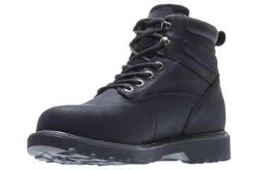 Image of Wolverine Floorhand Waterproof 6in Work Boot - Mens, Black, 7.5 US, Medium, W10691-7.5M