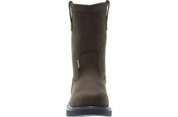 Image of Wolverine Floorhand Waterproof Steel-Toe 10in Wellington Boot - Womens, Dark Brown, 10 US, Medium, W10699-10M