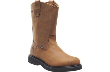Image of Wolverine Ingham DuraShocks Wellington Boot - Mens, Dark Brown, 7 US, Medium, W06684-7M