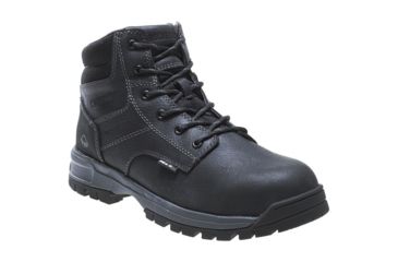 Image of Wolverine Joliet Waterproof Composite-Toe 6in Work Boot - Mens, Black, 7.5 US, Extra Wide, W10177-7.5EW