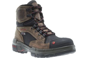 Image of Wolverine Legend DuraShocks CarbonMAX Safety Toe 6in Boot - Mens, Dark Brown, 10.5 US, Extra Wide, W10612-10.5EW