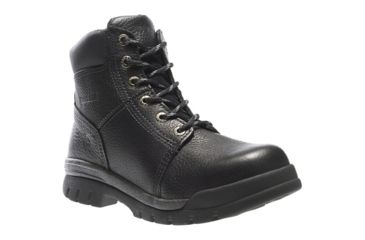 Image of Wolverine Marquette Steel-Toe 6in Work Boot - Mens, Black, 10.5 US, Extra Wide, W04714-10.5EW
