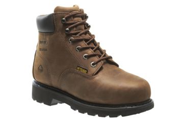 Image of Wolverine Mckay Waterproof Steel-Toe 6in Work Boot - Mens, Brown, 8 US, Medium, W05679-8M