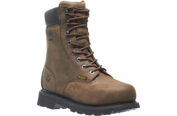 Image of Wolverine Mckay Waterproof Steel-Toe 8in Work Boot - Mens, Brown, 5 US, Medium, W05680-5M