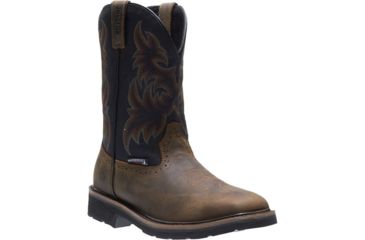 Image of Wolverine Rancher Waterproof Wellington Boot - Mens, Black/Brown, 11 US, Extra Wide, W10768-11EW
